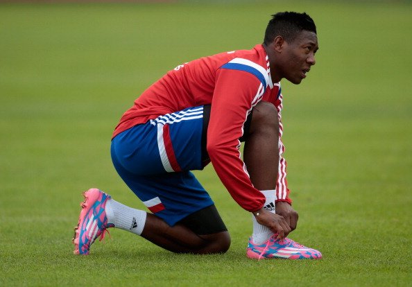 David Alaba Kembali Latihan