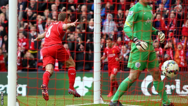 Liverpool 2-1 QPR: Gerrard Kembali Hidupkan Harapan The Reds Untuk Lolos Liga Champions