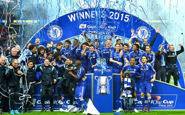 Chelsea Ratakan Inggris dengan Sabet Gelar EPL 2014-2015