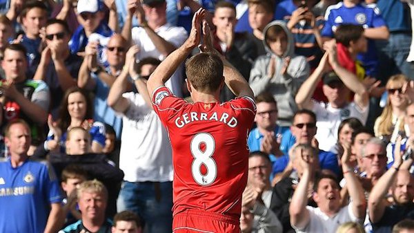 Matchday 36 EPL 2015 Ditutup Standing Ovation Untuk Gerrard