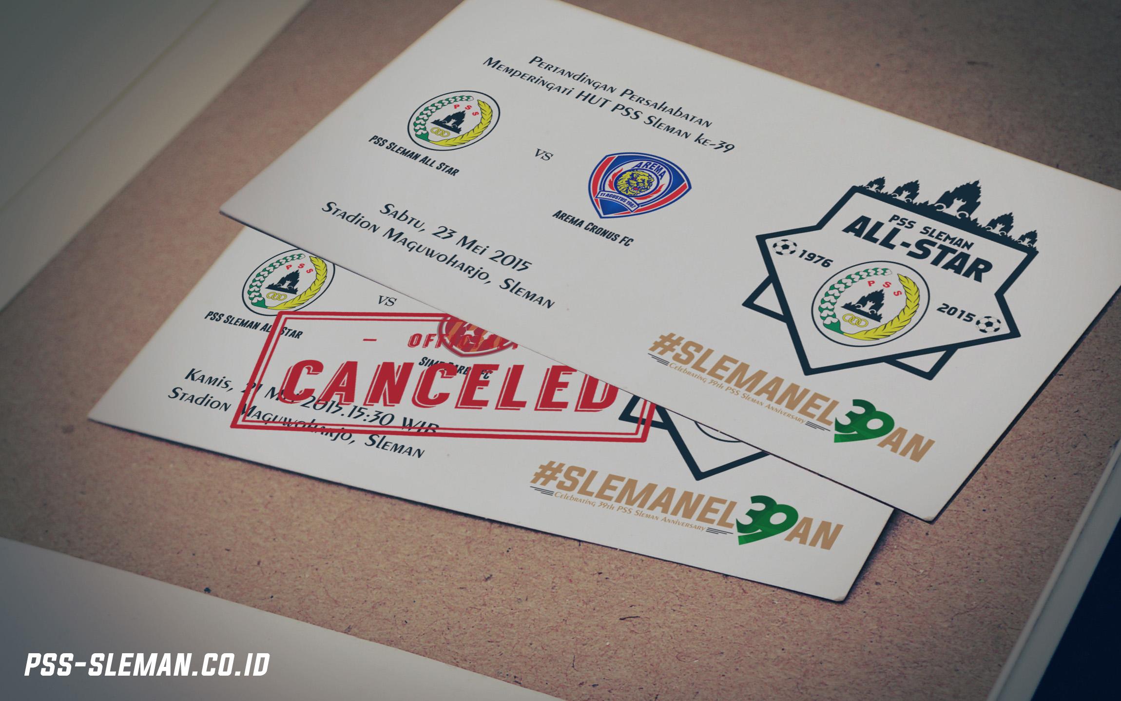 Lawan Arema, PSS Naikkan Harga Tiket