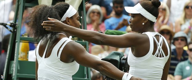 Wimbledon 2015 - Serena Kalahkan Sang Kakak Venus Williams