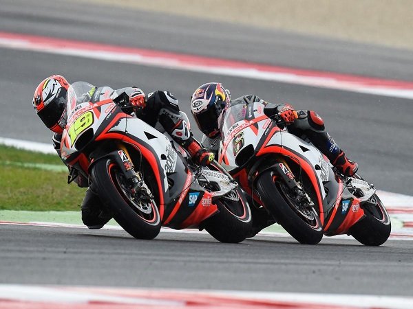 Duo Rider Aprilia Berharap Banyak Pada Motor Aprilia