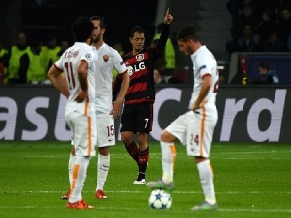 Leverkusen dan AS Roma Berbagi Angka