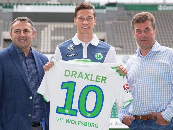Giuseppe Marotta: Draxler Incar Gaji di VfL Wolfsburg