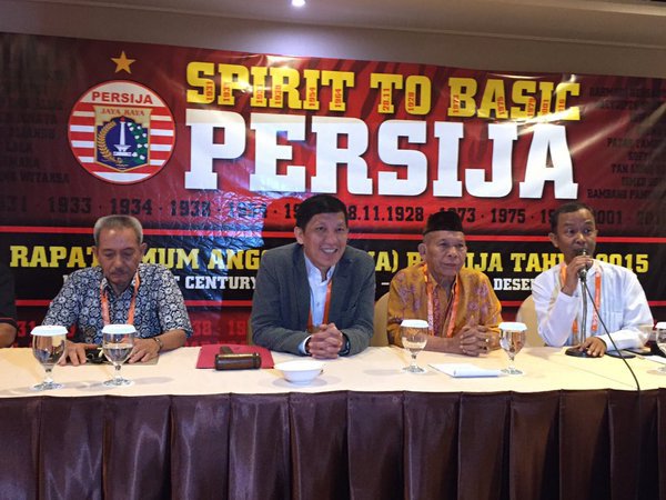 Ferry Paulus Kembali Jadi Ketua Umum Persija
