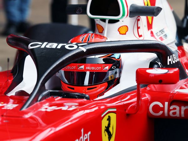 Kimi Kenalkan Sistem Pelindung Kepala Mobil F1