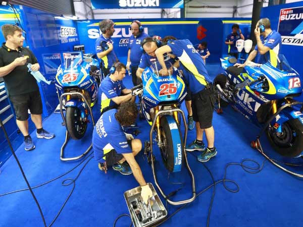 Suzuki Siapkan Gearbox Terbaik di Balap MotoGP 2016