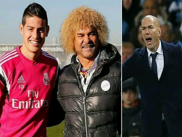 Berita Liga Spanyol : Zidane Tak Sukai James Rodiguez