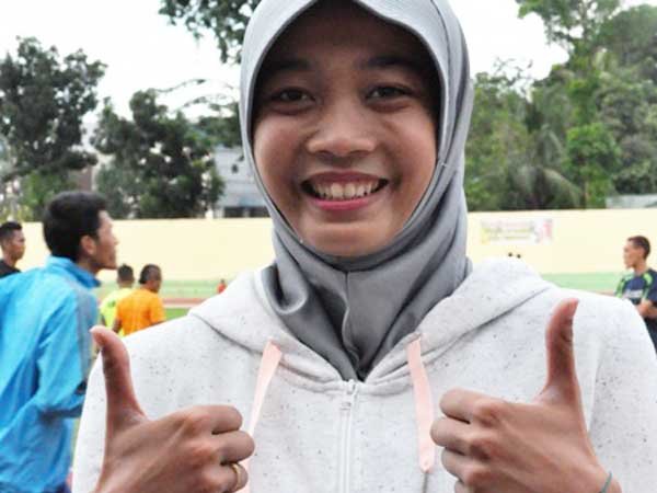 Barita Lompat Tinggi : Nadia Anggaeni Berhasil Pecahkan Rekor Nasional Lompat Tinggi