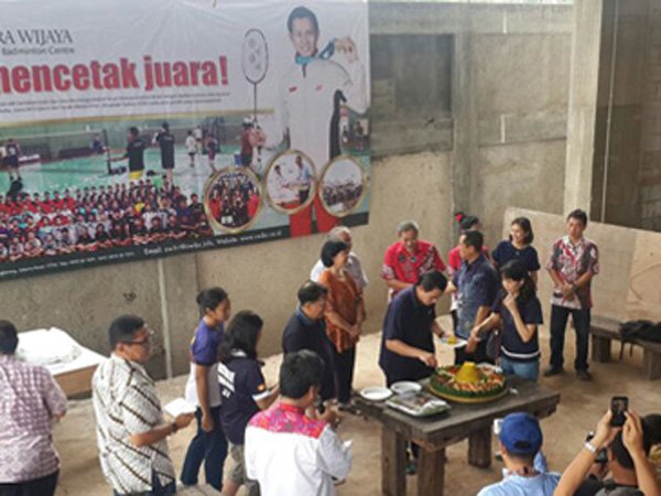 Berita Badminton: Topping Off Pusat Pelatihan Badminton Candra Wijaya