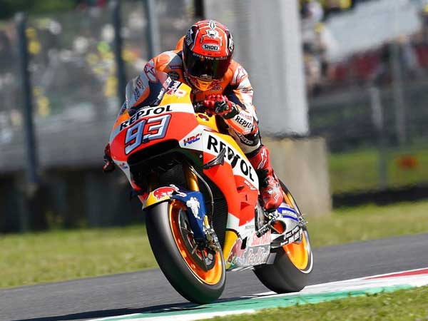 Berita MotoGP: Ini Alasan Marquez Kenapa Ia Tidak Terlalu berlebihan Merayakan Suksesnya di Podium Sirkuit Mugello