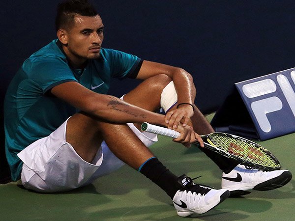 Berita Tenis: Nick Kyrgios Kalah dari Pemain Peringkat 370 Dunia, Pokemon Go Disalahkan