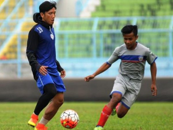 Berita TSC A 2016: Ujicoba Lawan Arema U21, Ahmad Bustomi Cetak Dua Gol