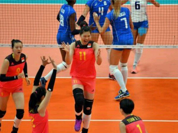 Berita Voli: Kemenangan Pertama Tim Voli Putri China Diajang Olimpiade Rio 2016