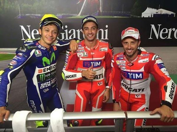 Berita MotoGP: Rossi Dampingi Duo Ducati di Grid Terdepan
