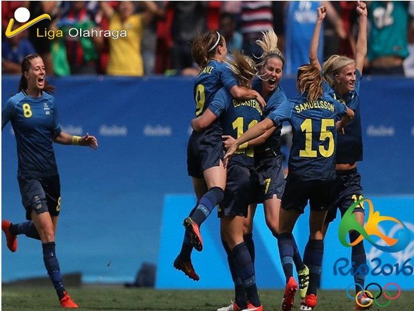 Berita Olimpiade 2016: Tradisi Emas Sepak Bola Wanita Amerika Serikat Terhenti di Tangan Swedia