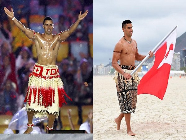 Berita Olimpiade: Sang Pembawa Bendera Tonga 'Bersinar' Lagi dengan Aksi Shirtless-nya dalam Upacara Penutupan Olimpiade