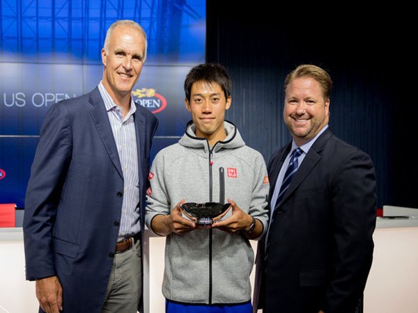 Berita US Open 2016: Kei Nishikori Menangkan US Open Sportsmanship Award