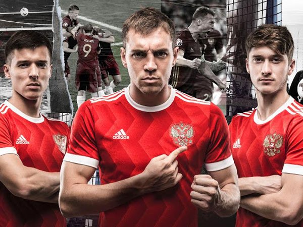 Ragam Sepak Bola: Inilah Jersey Kandang Terbaru Timnas Rusia