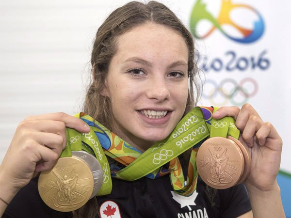Berita Olah Raga: Perenang Belia Penny Oleksiak Jadi Atlet Terbaik Kanada 2016