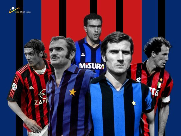 Ragam Sepak Bola: 5 Pemain Paling Setia Sepanjang Sejarah AC Milan dan Inter Milan
