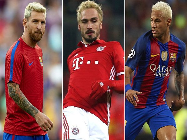 Ragam Sepak Bola: Inilah Starting XI Tim Rambut Bercat Blonde 2016