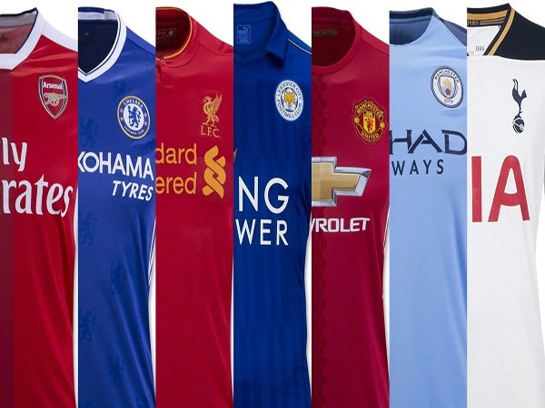 Ragam Liga Inggris: Inilah 10 Jersey Pemain Premier League Terlaris di musim 2016/17