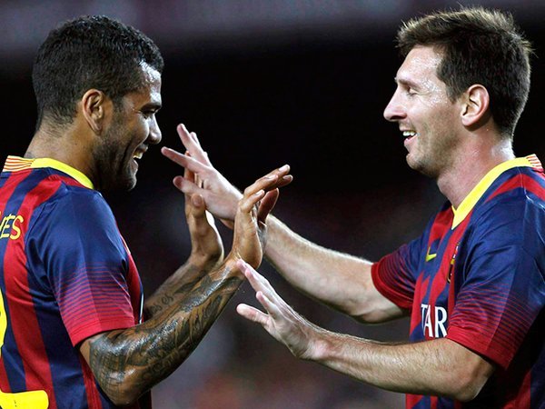 Ragam Sepakbola: Messi dan Argentina Dapat Dukungan Khusus dari Alves