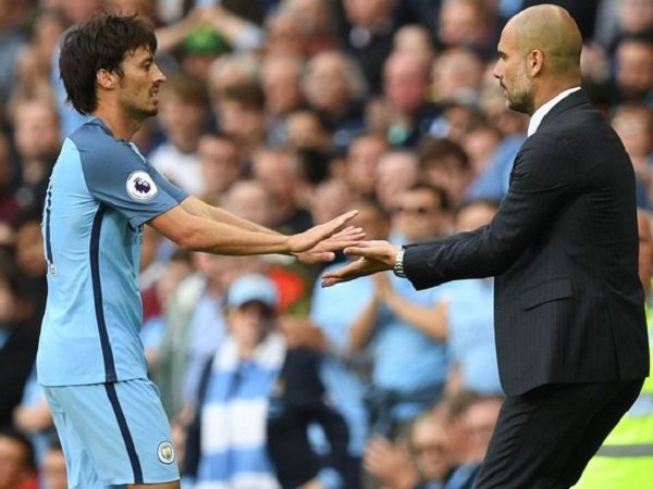 Berita Liga Inggris: Selevel dengan Xavi dan Iniesta, Guardiola: Silva Masih Bisa Berkembang!