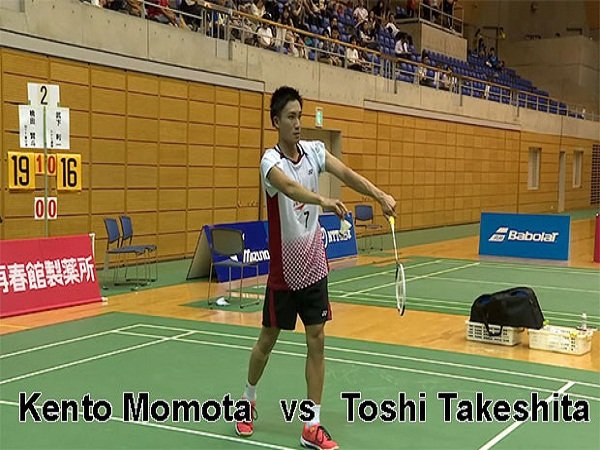 Berita Badminton: Kento Momota Hadapi Takuma Ueda di Final Sirnas Jepang 2017