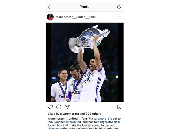 Berita Transfer: Alvaro Morata Menyukai Postingan Instagram yang Mengaitkannya dengan Manchester United