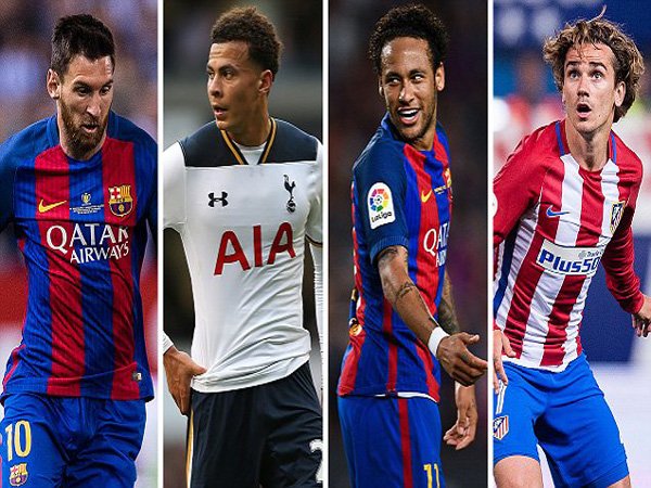 Ragam Sepak Bola: 50 Pesepakbola Paling Berharga di Muka Bumi