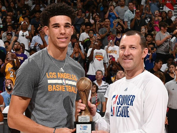 Berita Basket: Lonzo Ball Terpilih Sebagai Pemain Terbaik NBA Summer League 2017