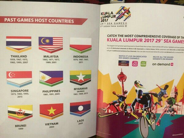 Berita SEA Games 2017:  Menpora Geram Bendera Indonesia Terbalik di Buku Panduan SEA Games 2017