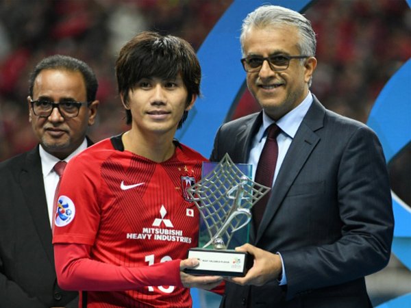 Yosuke Kashiwagi Raih Gelar Pemain Terbaik Liga Champions Asia