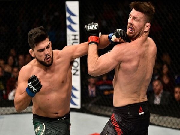 Persiapan 2 Pekan, Michael Bisping Di-KO Kelvin Gastelum di UFC Fight Night 122