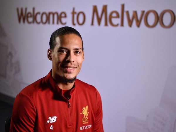 Pilih No Punggung 4 di Liverpool, Virgil van Dijk Jelaskan Alasannya
