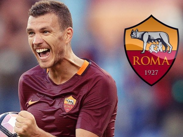 Meski Diminati Chelsea, Di Francesco Tetap Akan Mainkan Dzeko Saat Lawan Sampdoria