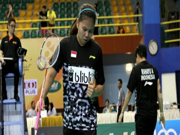 Greysia/Apriyani Sumbang Poin Kedua Lawan China di Badminton Asia Team Championships 2018