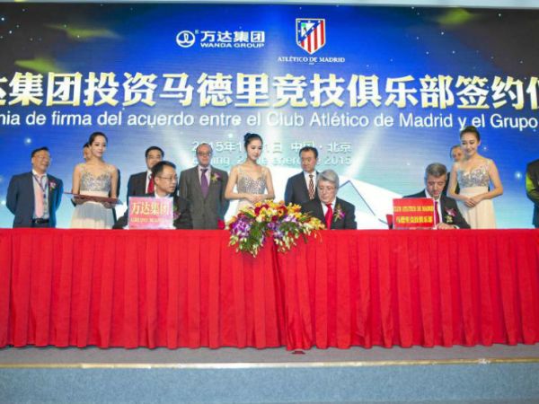 Wanda Jual Kepemilikan Saham Mereka di Atletico Madrid