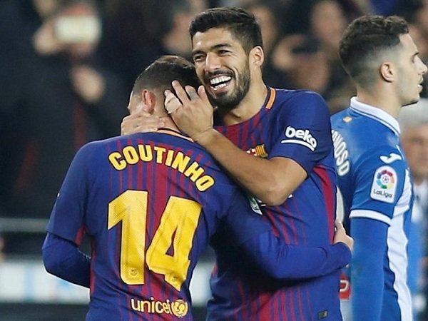 Luis Suarez Bangga dengan Kedewasaan Philippe Coutinho di Liverpool
