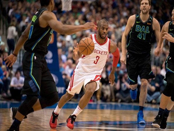 Meski Tanpa Harden, Rockets Tetap Mampu Ungguli Mavericks