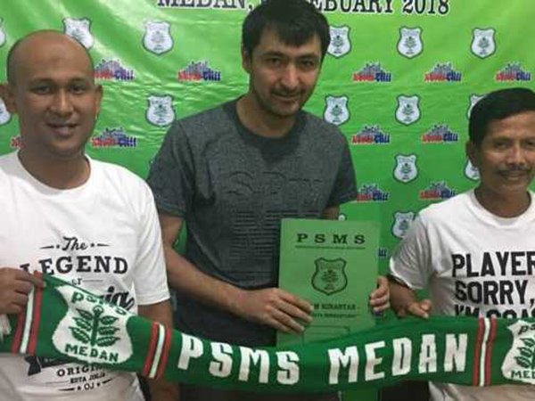 Diklaim Persipura, PSMS Resmikan Pemain Uzbekistan