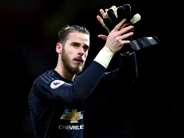 Gembiranya David De Gea Terpilih Jadi Pemain Terbaik Manchester United