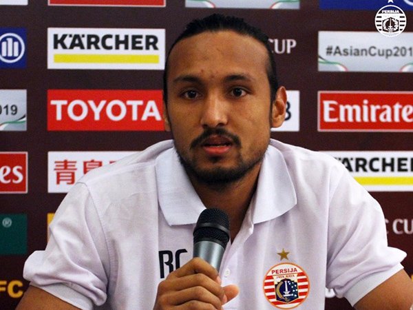 Gelandang Persija Optimistis Menatap Leg Pertama Semifinal Piala AFC