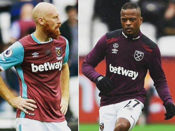Susul James Collins, Evra Resmi Tinggalkan West Ham