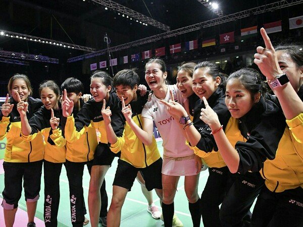 Kejutan Besar, Thailand Singkirkan China dan Tembus Final Piala Uber 2018