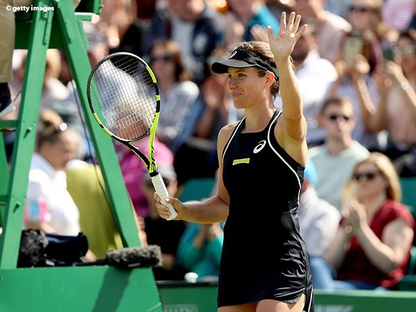Bungkam Heather Watson, Johanna Konta Siap Tempuh Perempatfinal Di Nottingham