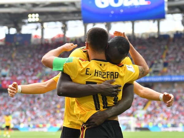 Eden Hazard Klaim Romelu Lukaku Pantas Raih Sepatu Emas Piala Dunia 2018
